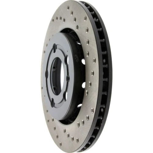 StopTech 03-05 VW Golf GTi (vented rear discs) Drilled Left Rear Rotor