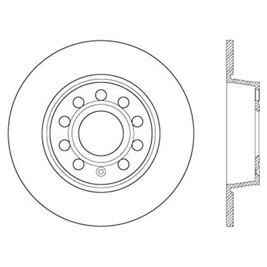StopTech Slotted & Drilled Sport Brake Rotor