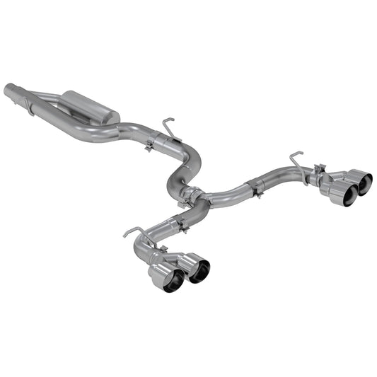 MBRP 15-19 VW Golf R 3in Cat Back Single Exit Exhaust Pro Series w/ Valve Delete - T304