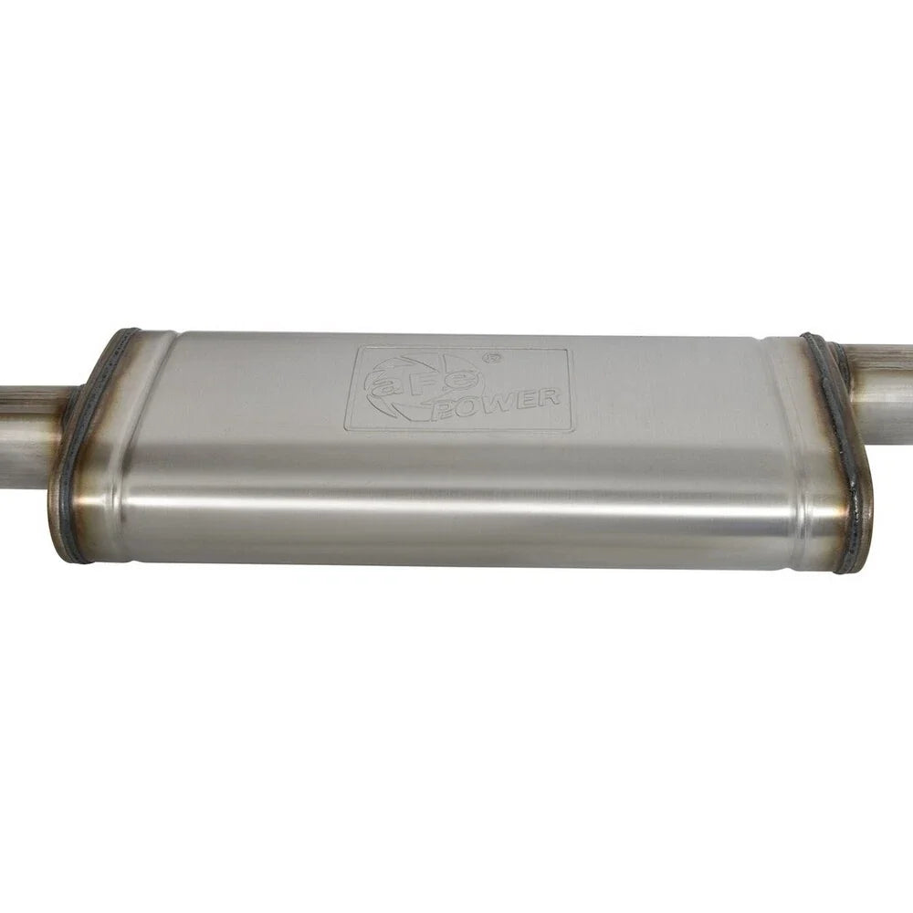 aFe ROCK Basher Exhaust Cat-Back 3in SS-409 2020 Jeep Gladiator (JT) V6-3.6L
