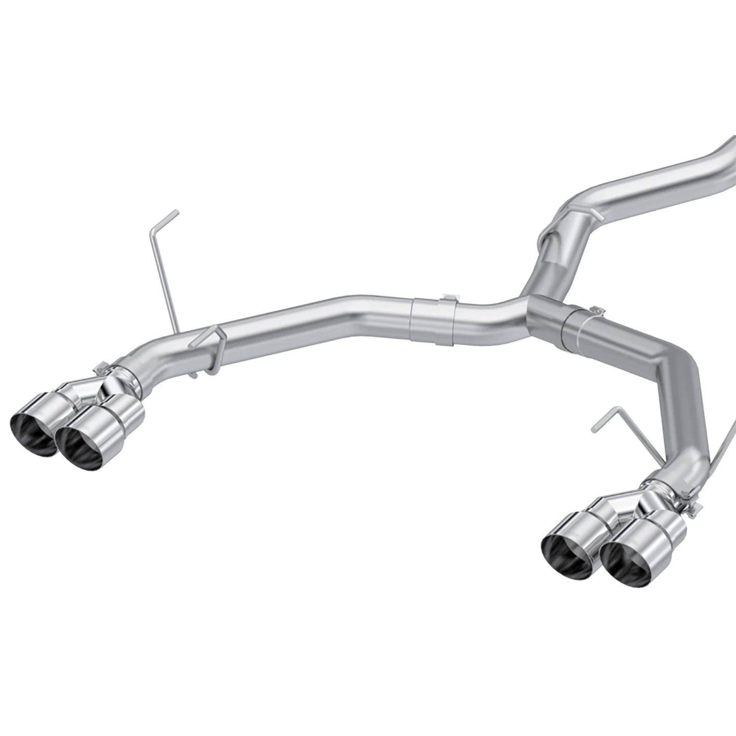 MBRP 2022+ Subaru WRX 3in Cat-Back Dual Split Rear Quad Tips Race Profile Exhaust