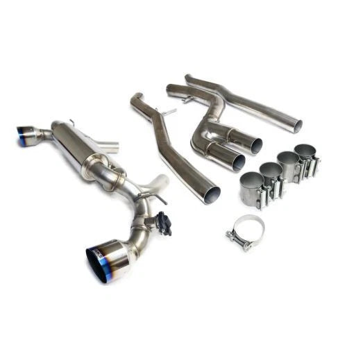 HKS 2019+ Toyota GR Supra w/o OPF Dual Hi-Power Titanium Tip Catback Exhaust