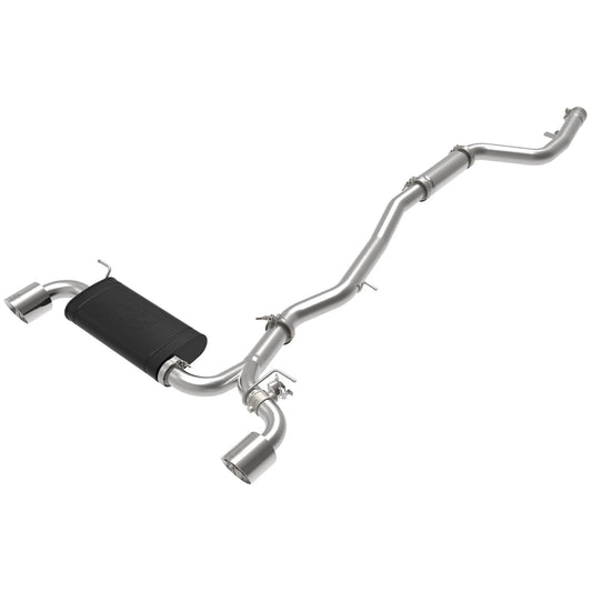aFe POWER Takeda 2020 Toyota Supra L6-3.0L (t) 3in-2.5in 304 SS CB Exhaust Polished Tips