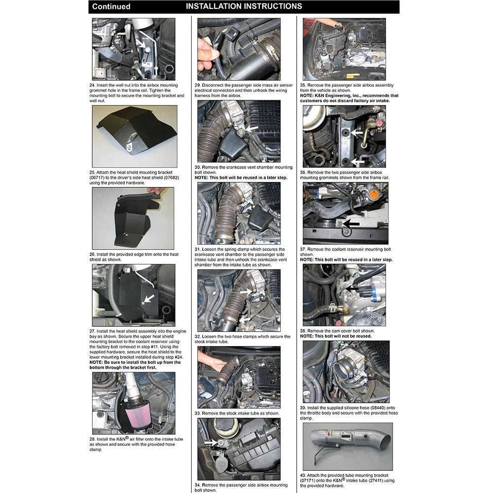 K&N 07-08 G35 Dual Silver Typhoon Short Ram Intakes