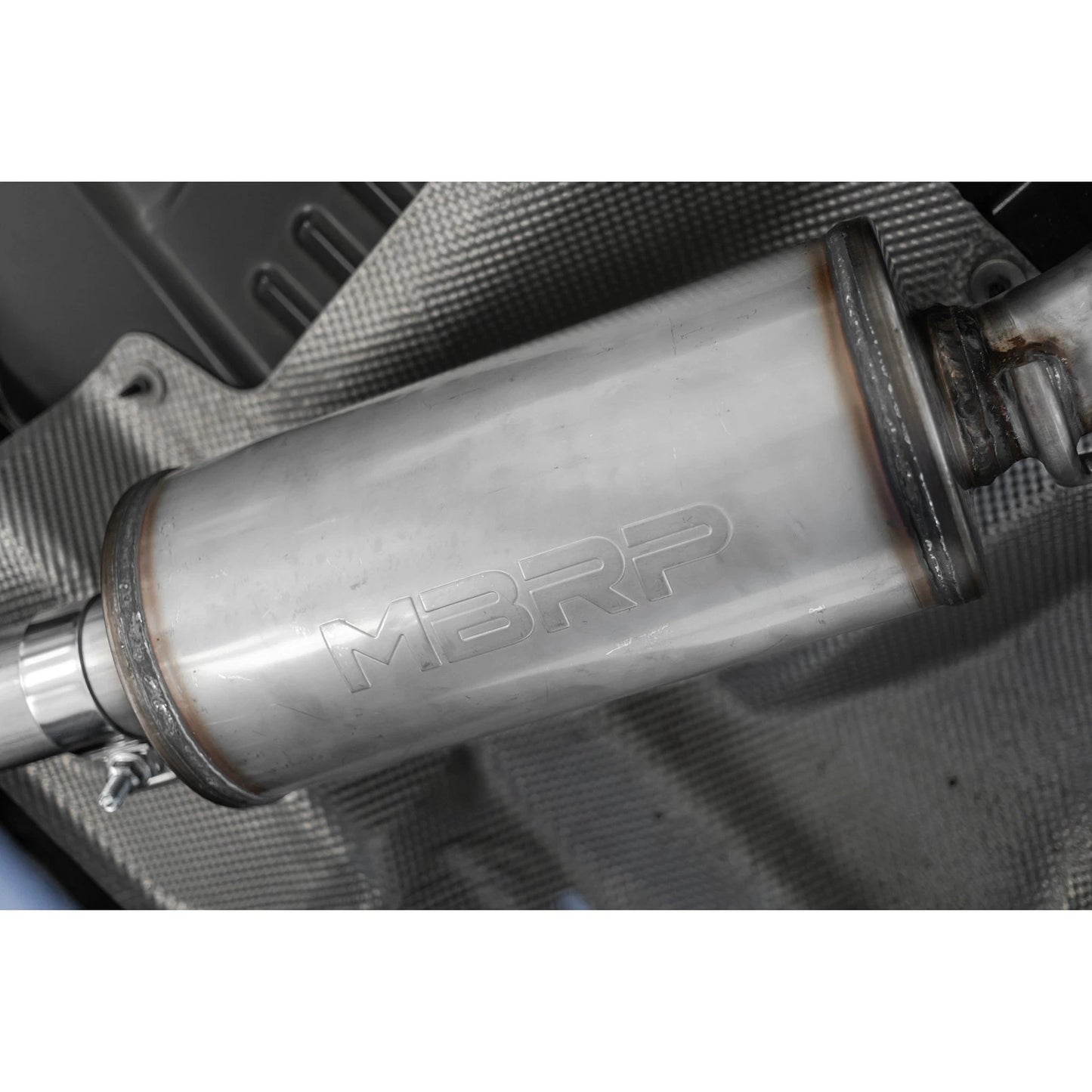 MBRP 20-21 Ford Explorer ST 3.0L Ecoboost SS 2.5in Dual Rear Exit w/ Carbon Fiber Quad Tips - T304