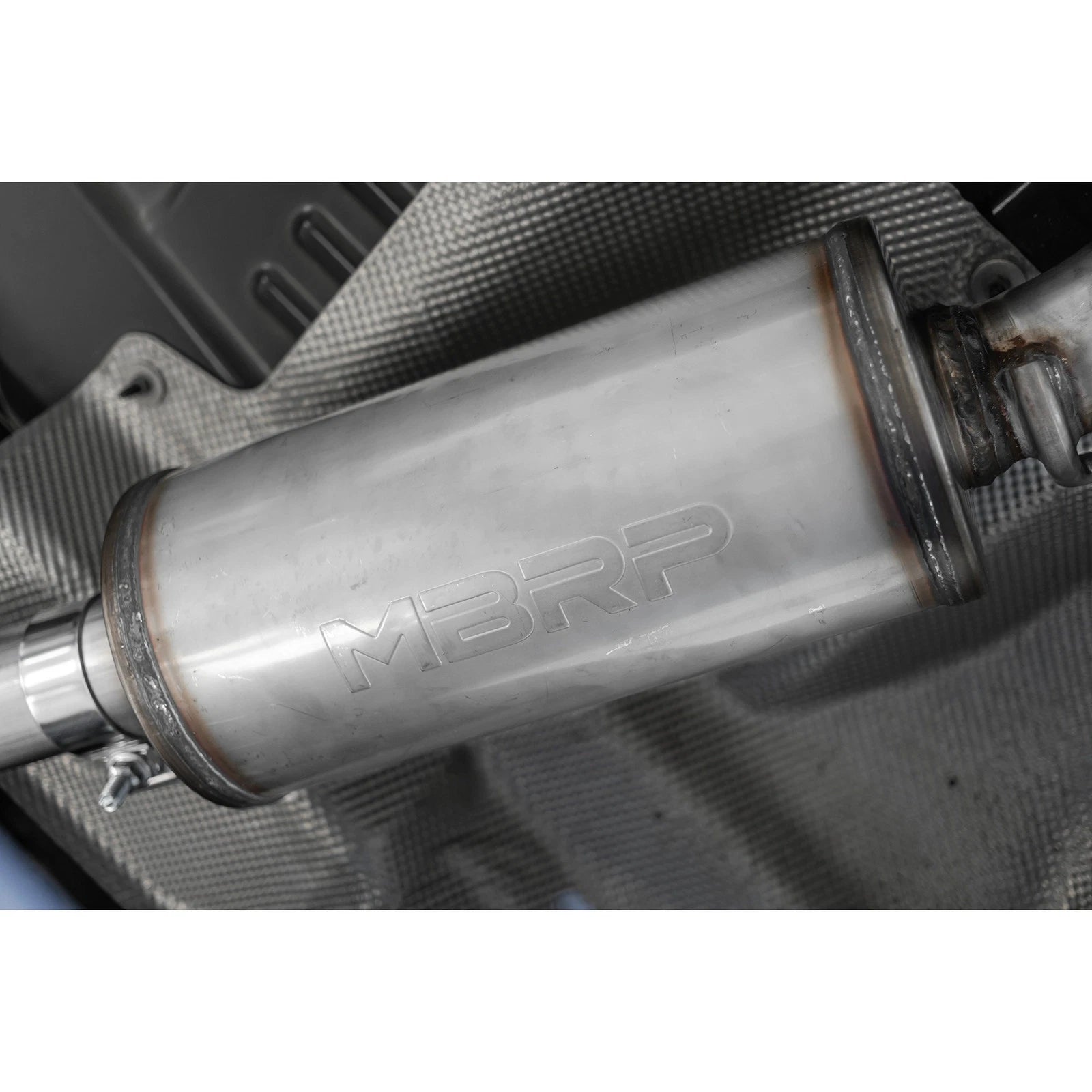 MBRP 20-21 Ford Explorer ST 3.0L Ecoboost SS 2.5in Dual Rear Exit w/ Carbon Fiber Quad Tips - T304