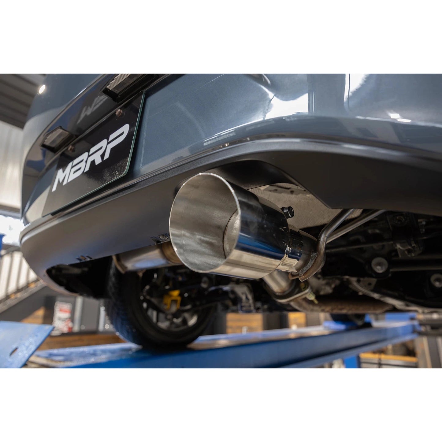 MBRP 16+ Mazda MX-5 Miata Single Rear Exit 2.5in Axle Back Exhaust AL