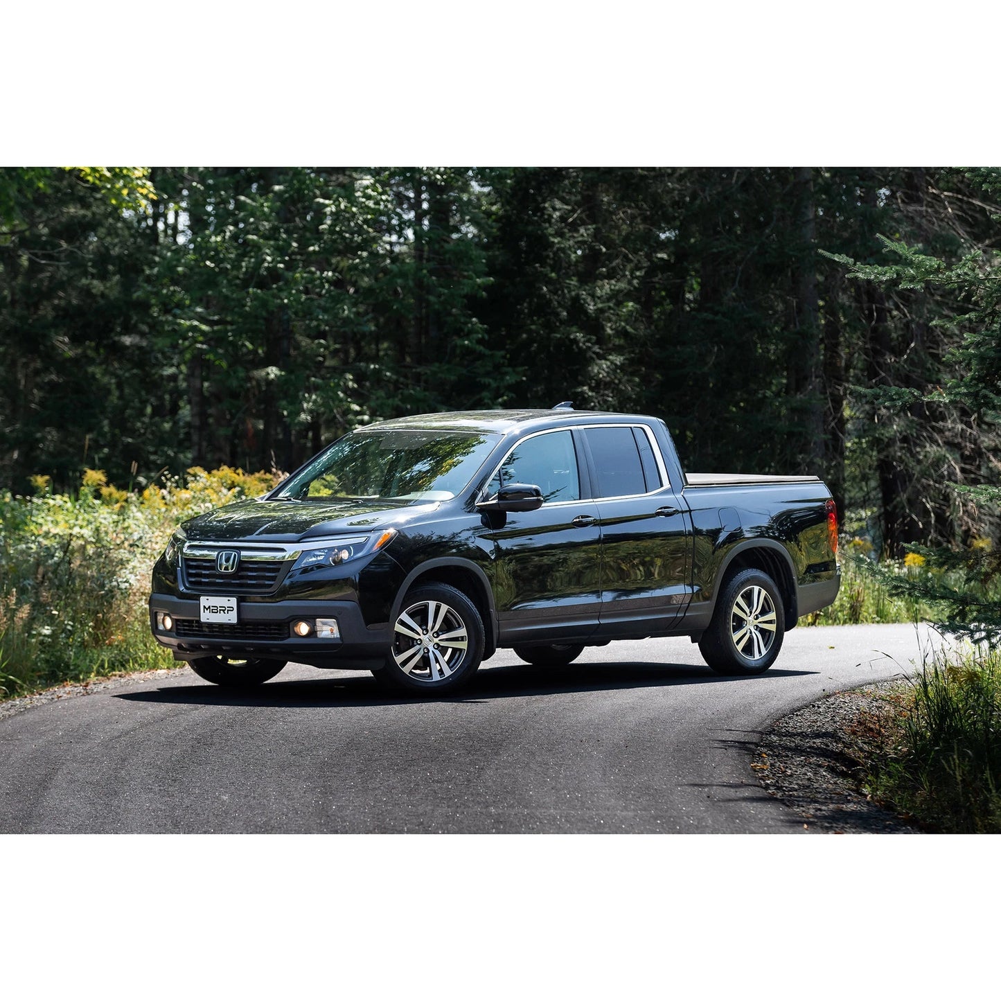 MBRP 17-20 Honda Ridgeline 3.6L Aluminized Steel 2.5in. Cat-Back Exhaust - Single Side
