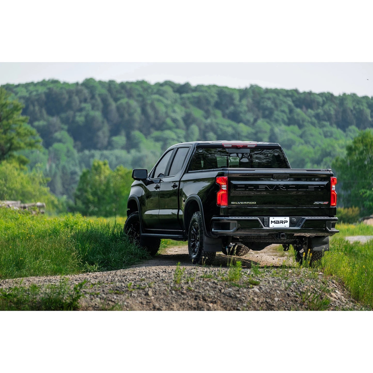 MBRP 22-23 Chevrolet/ GMC 1500 Silverado/ Sierra ZR2/AT4X 6.2L 2.5in Turn Down 3in Cat Back Exhaust