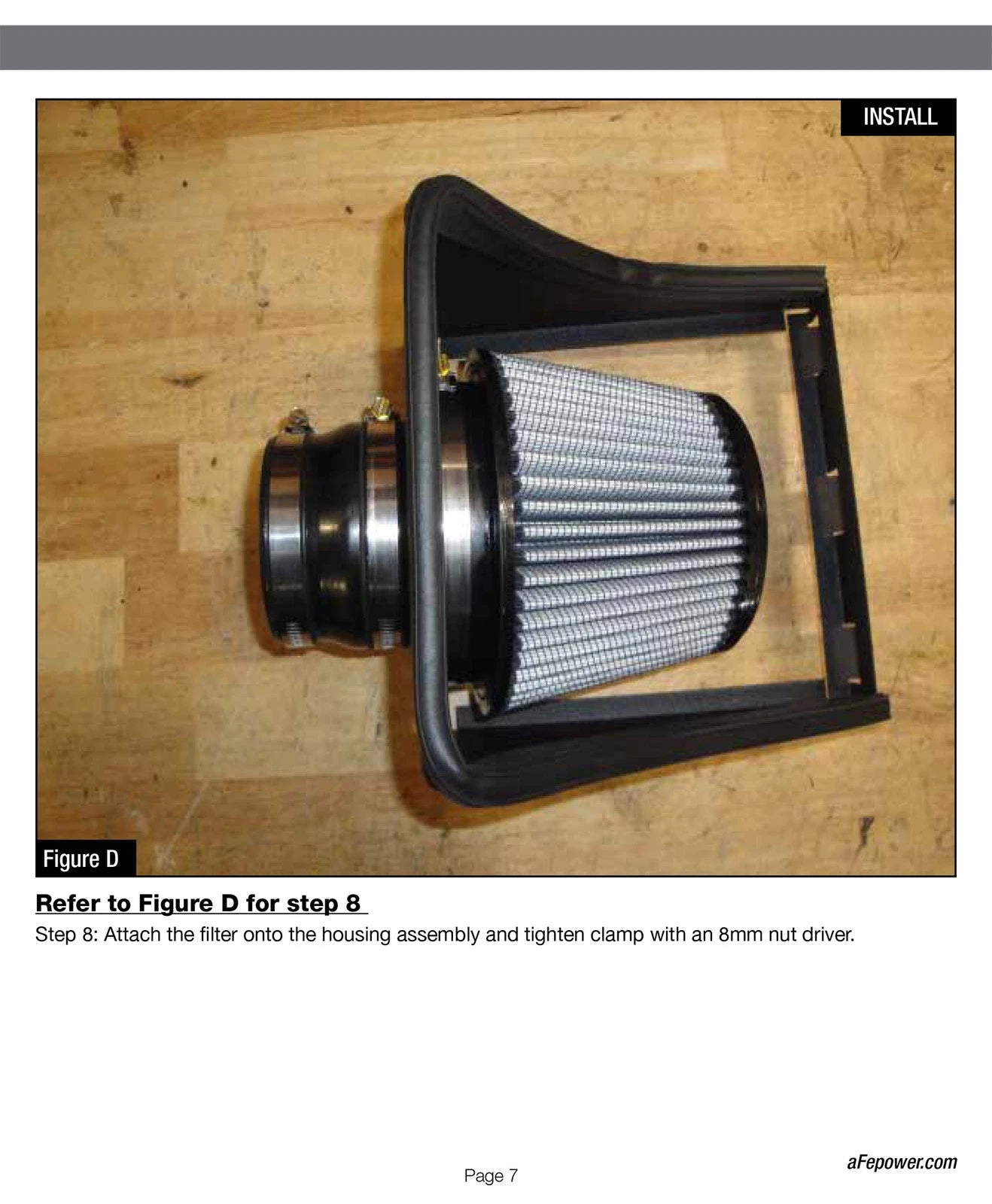 aFe FULL METAL Power Intake Stage-2 Pro DRY S 04-11 Ford Ranger L4 2.3L