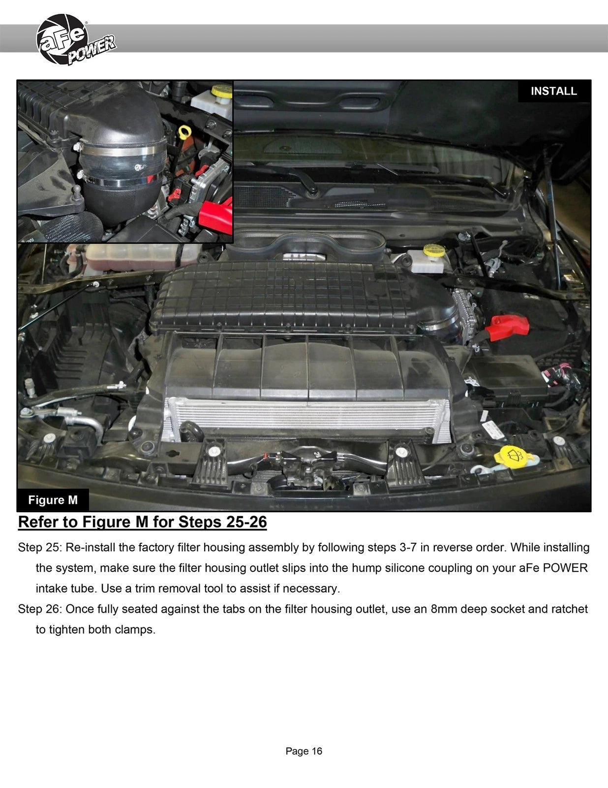 aFe 21-23 Ram 1500 TRX HEMI V8 6.2L (sc) Super Stock Induction System w/ Pro 5R Filters
