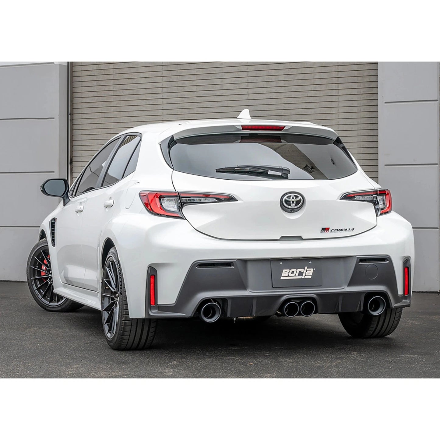 Borla 23-24 Toyota GR Corolla ATAK Cat Back System w/ Black Tips