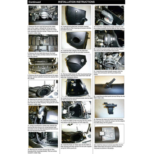 K&N 19-20 Chevrolet 1500 2.7L L4 F/I AirCharger Performance Intake System