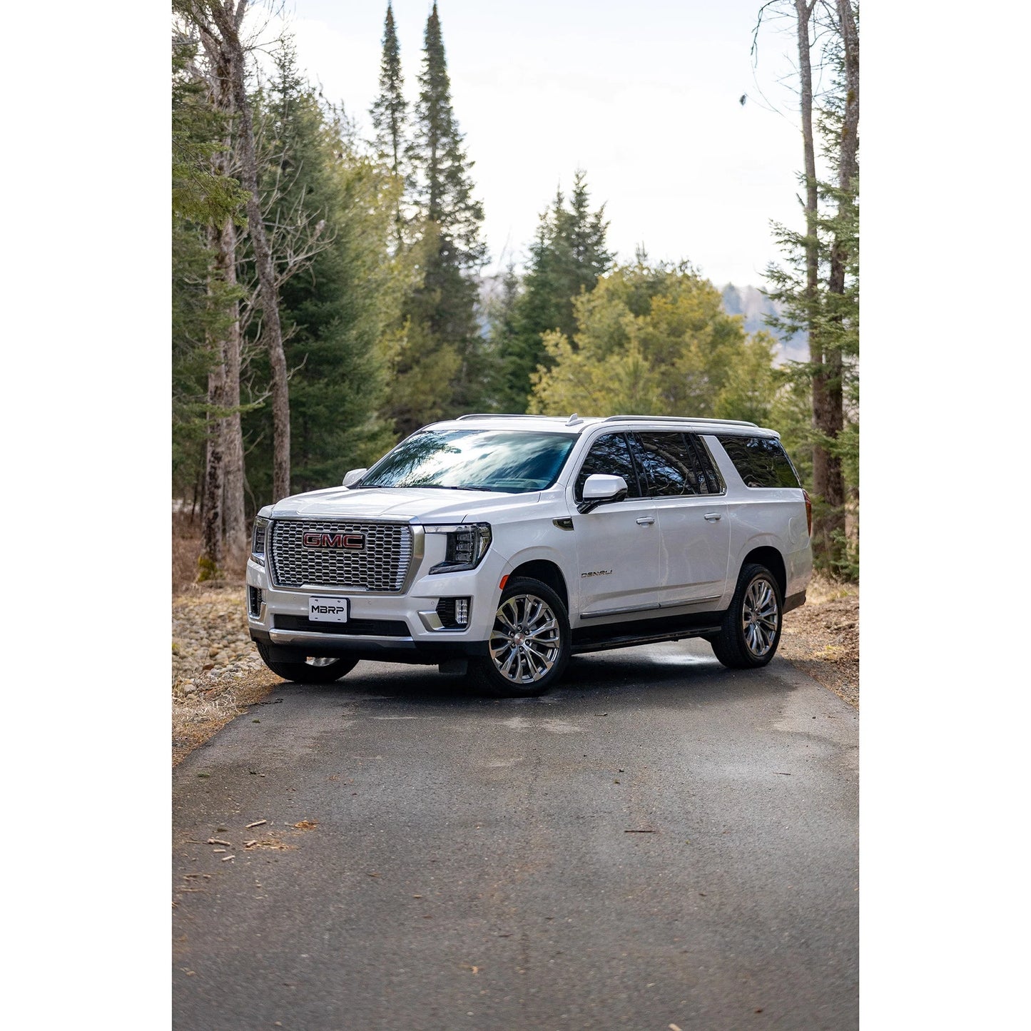MBRP 21-24 Chevrolet Suburban XL 5.3L 3in Aluminized 2.5in Dual Split Carbon Fiber Cat-back