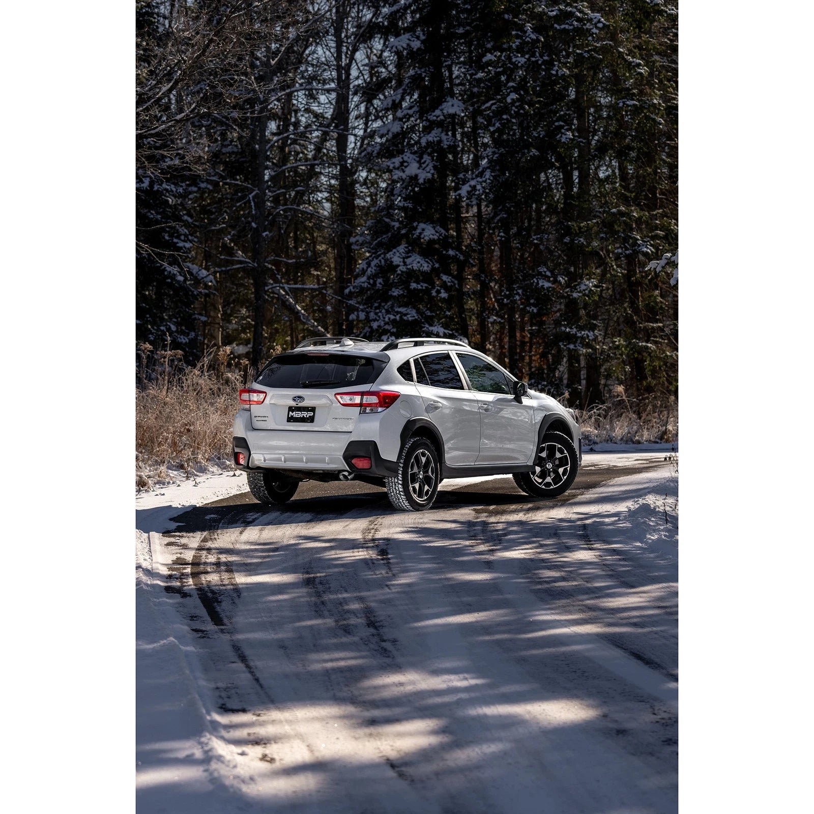MBRP 18-23 Subaru Crosstrek 2.0L/2.5L T304 SS 2.5in Single Rear Exit Axle-Back Exhaust System