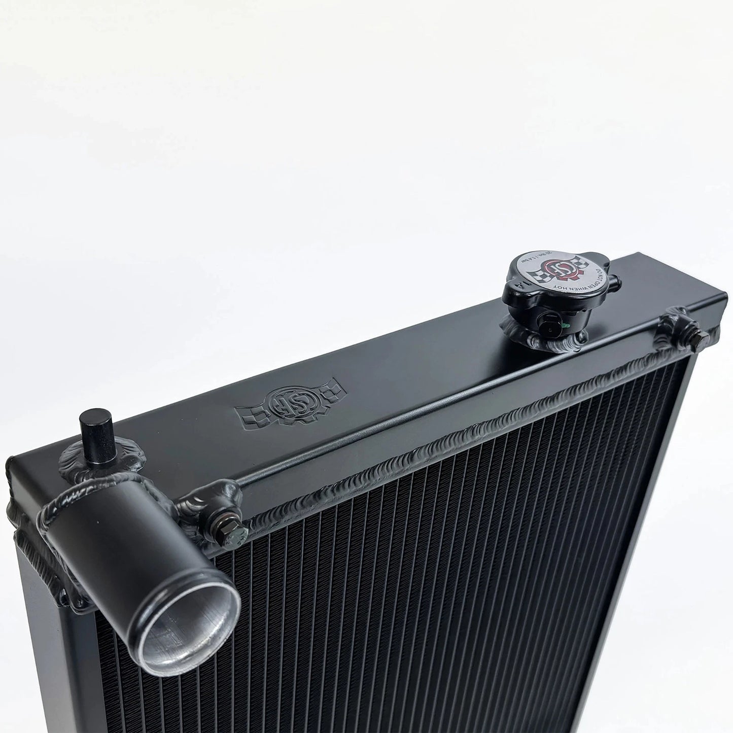 CSF 03-07 Mitsubishi Lancer EVO 7/8/9 1/2 Size Radiator - Black