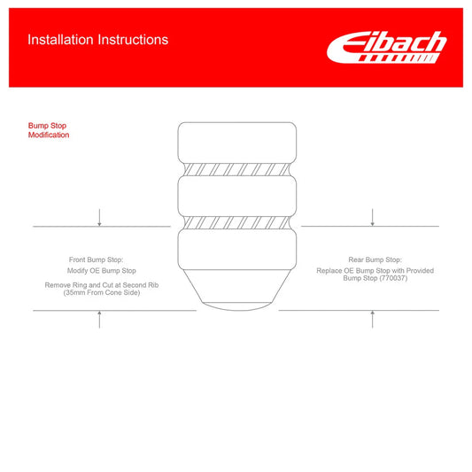 Eibach 2022 Ford Maverick 2.0L FWD / Hybrid FWD 2.5L Pro-Kit