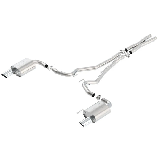 Borla Atak S Cat-Back 15-17 Ford Mustang GT 5.0L V8 MT/AT 2.5in pipe 4in tip