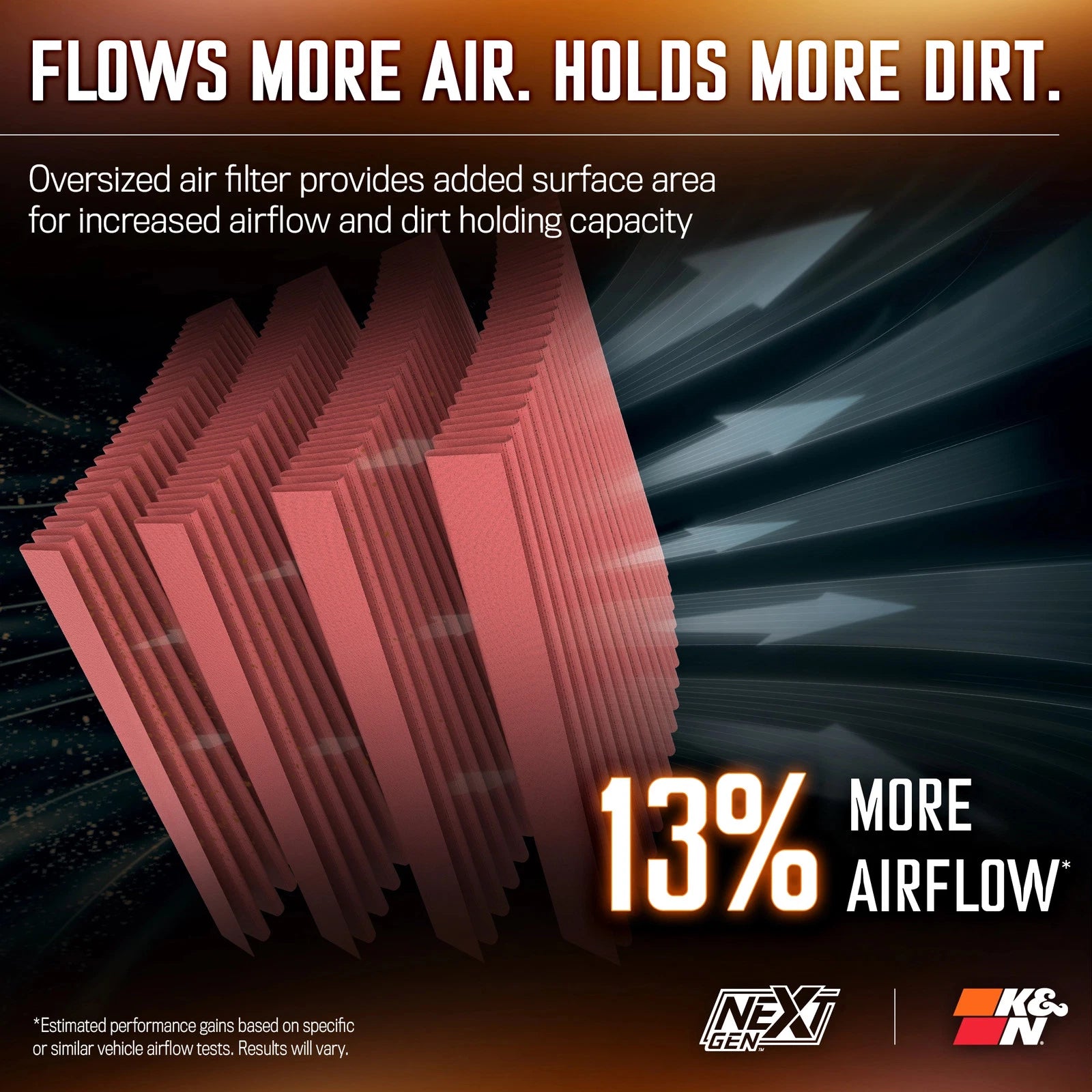 K&N 14-20 Chevy Silverado 1500 (5.3L/6.2L V8) NextGen Cold Air Intake
