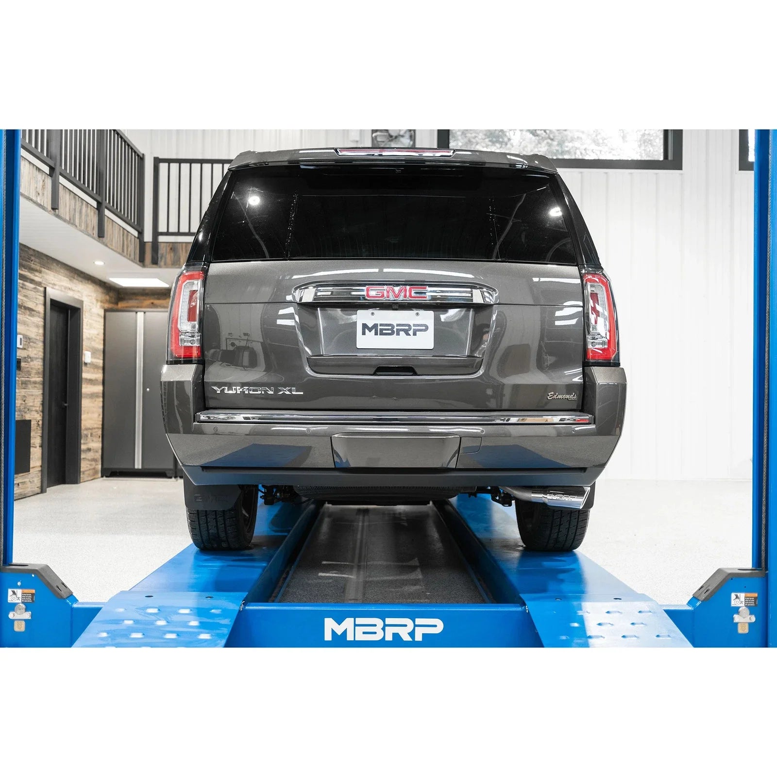 MBRP 15-20 GM Tahoe/Suburban/Yukon/Yukon XL/Escalade Aluminized Steel 3in. Cat Back -Single Side