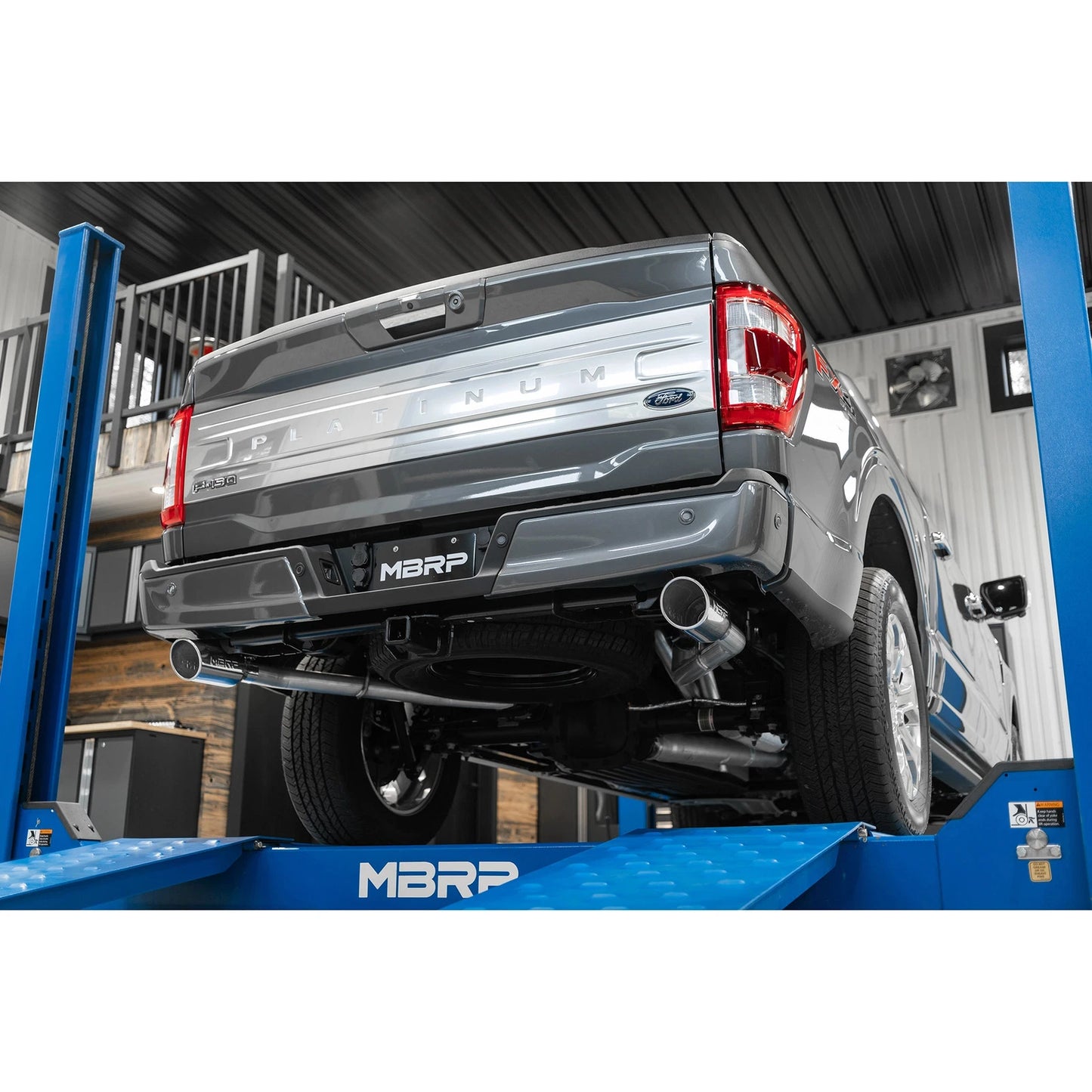 MBRP 2021+ F-150 2.7L/ 3.5L Ecoboost, 5.0L 3in Cat Back 2.5in Dual Split Rear
