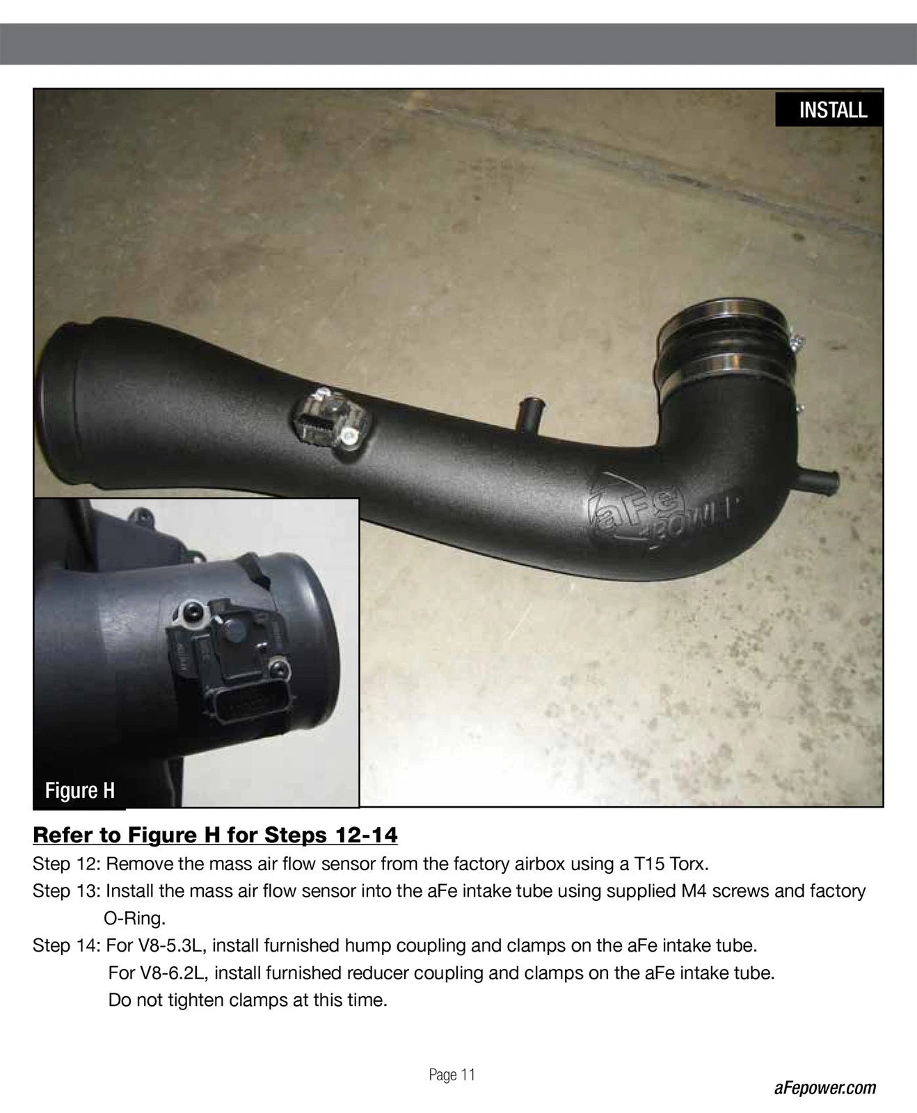 aFe Momentum GT PRO 5R Stage-2 SI Intake System 14-17 GM Silverado/Sierra 1500 5.3L/6.2L