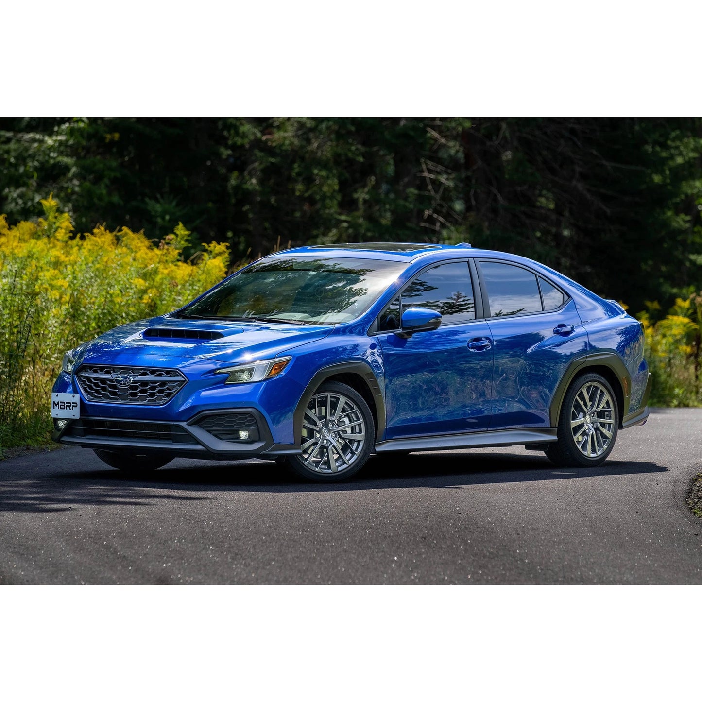 MBRP 2022 Subaru WRX 2.5in Dual Split Rear Exit w/ Quad CF Tips - T304