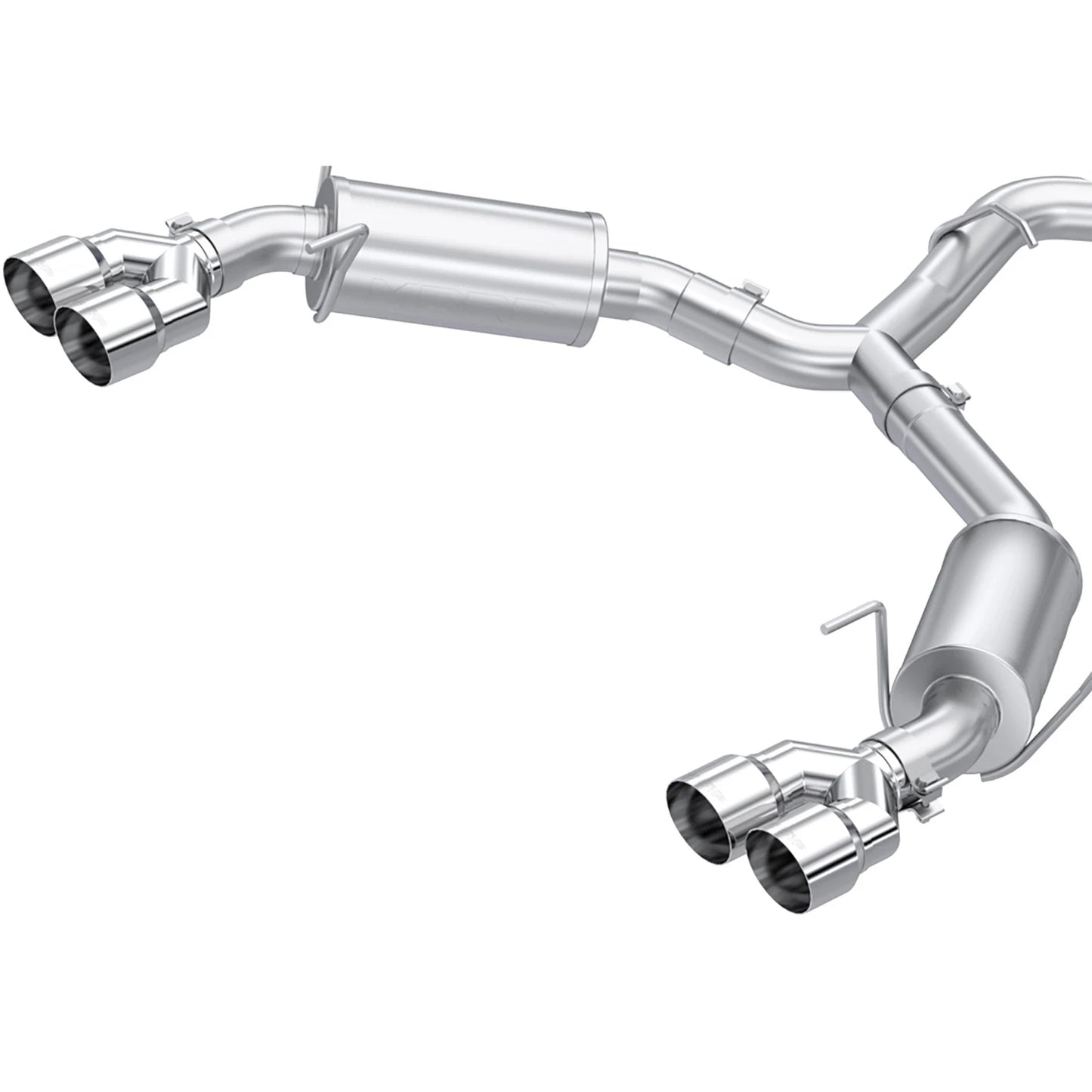 MBRP 2022+ Subaru WRX 3in Cat-Back Dual Split Rear Quad Tips Street Profile Exhaust