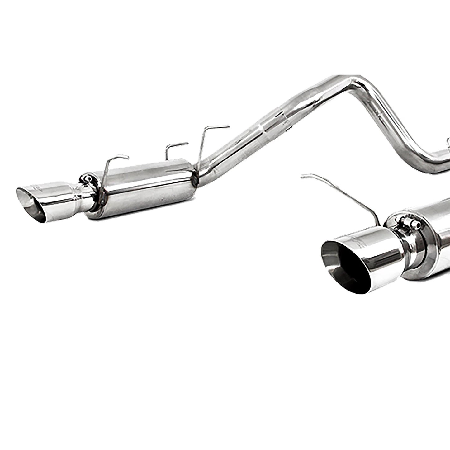 MBRP 11-12 Ford Shelby GT 500 T304 3in Cat Back Dual Split Rear Race Version 4.5in Tips
