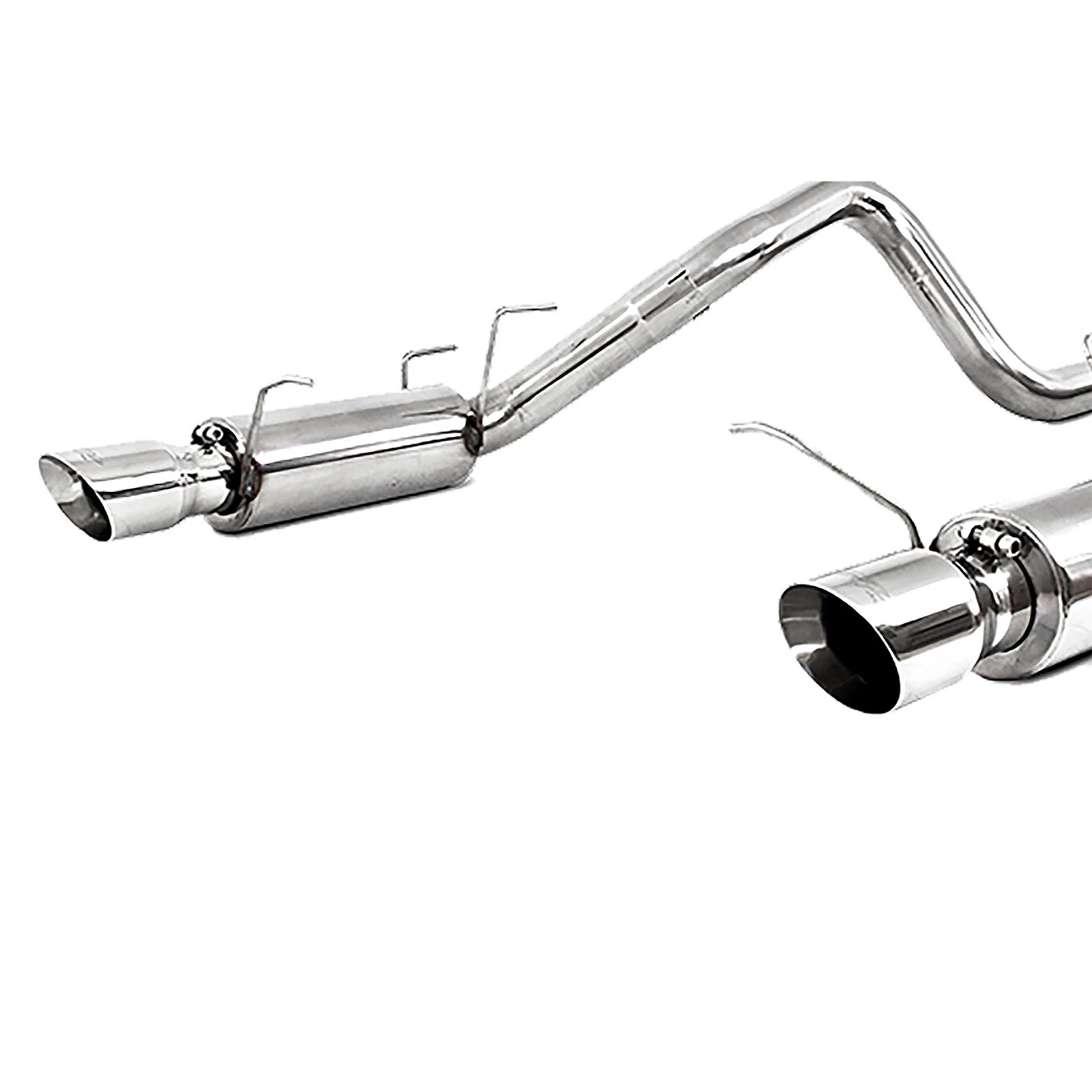 MBRP 11-12 Ford Shelby GT 500 T304 3in Cat Back Dual Split Rear Race Version 4.5in Tips