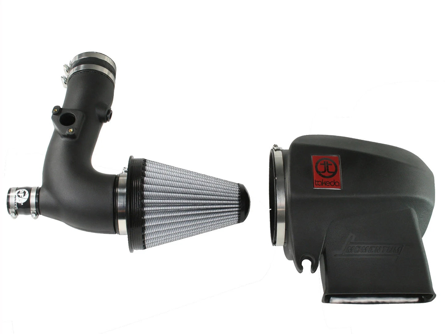 aFe Takeda Momentum Sealed Intake System 13 Scion FR-S H4 2.0L Stage 2 Pro Dry S Wrinkle Black