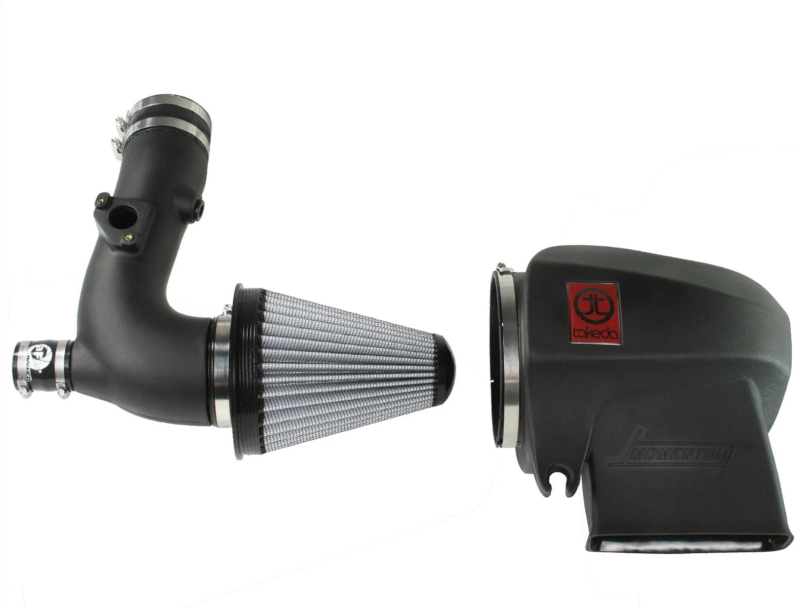 aFe Takeda Momentum Sealed Intake System 13 Scion FR-S H4 2.0L Stage 2 Pro Dry S Wrinkle Black