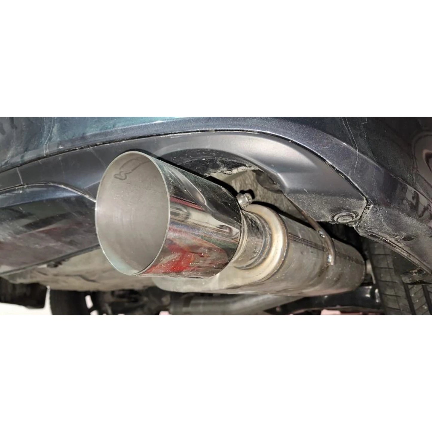 MBRP 22-26 Honda Civic Sport 3in OD Cat Back Single Rear Exit - AL