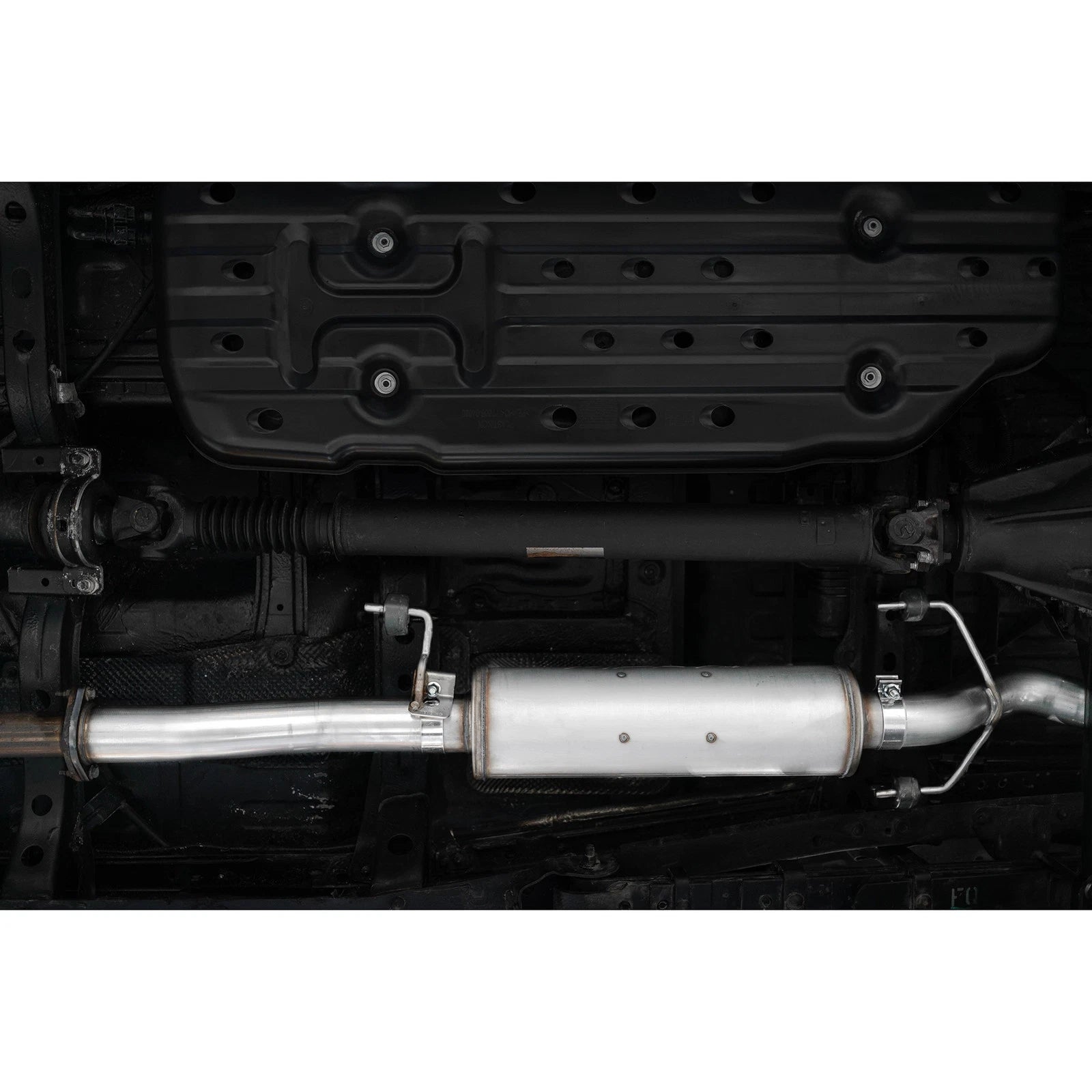 MBRP 2016 Toyota Tacoma 3.5L Cat Back Single Side Exit Black Exhaust System