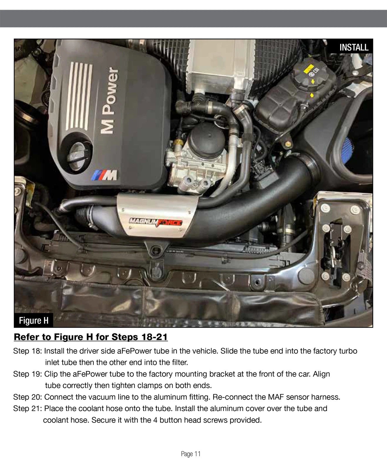 aFe POWER Magnum FORCE Stage-2 Pro 5R Cold Air Intake System 15-19 BMW M3/M4 3.0L