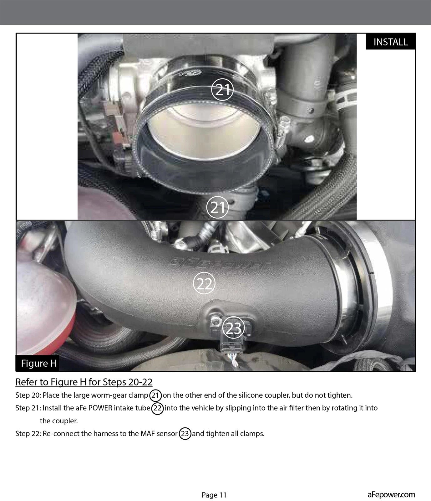 aFe Momentum GT Pro 5R Cold Air Intake System 18-19 Ford Mustang GT 5.0L V8