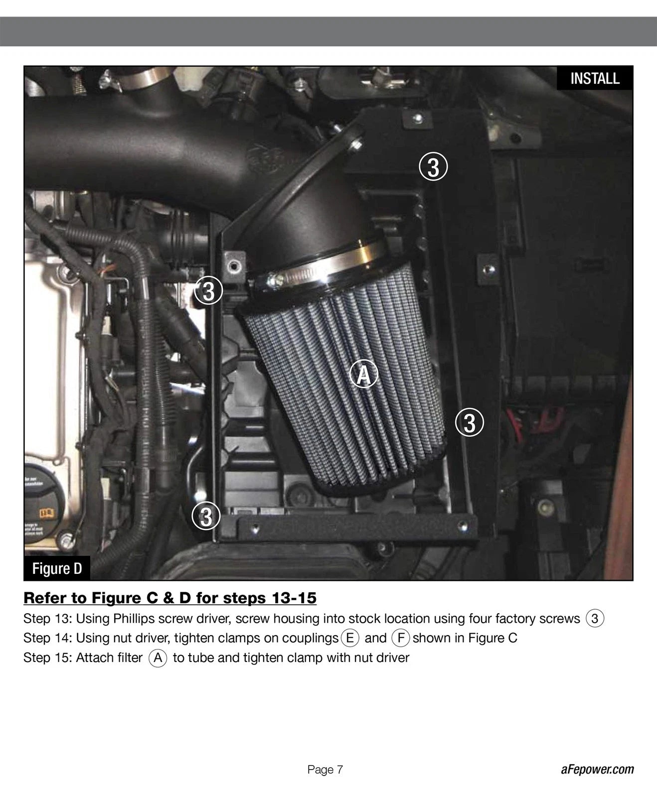 aFe MagnumFORCE Intakes Stage-2 P5R AIS P5R VW R32 08-09 V6-3.2L MKV