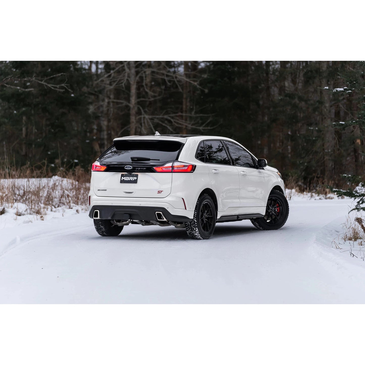 MBRP 19-22 Ford Edge ST 2.5in Dual Rear Exit Axle Back 304 SS Exhaust System