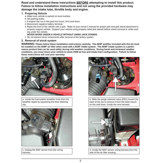 AEM Cold Air Intake System C.A.S. MAZDA MX-5/MIATA 2.0L L4 06-09
