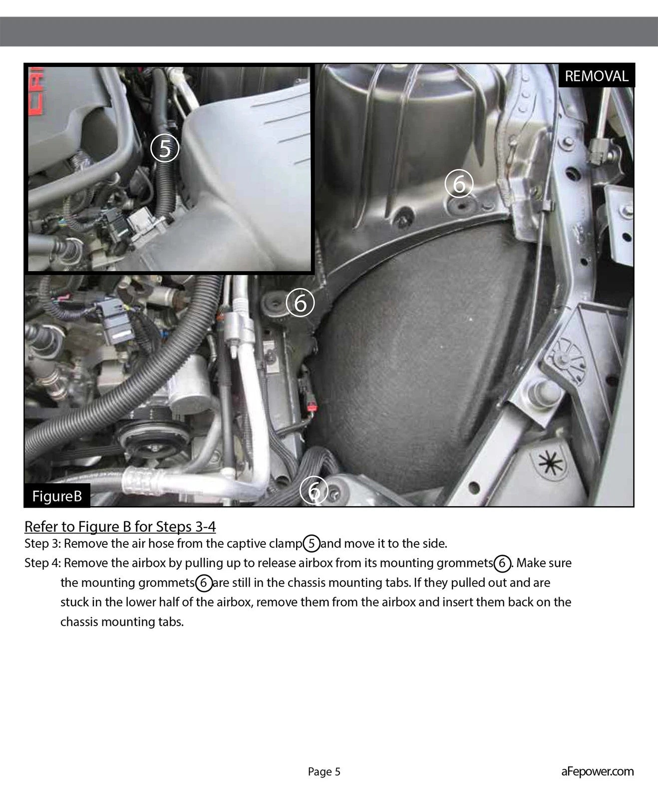 aFe Track Series Carbon Fiber Pro 5R AIS - 16-19 Chevrolet Camaro SS V8-6.2L