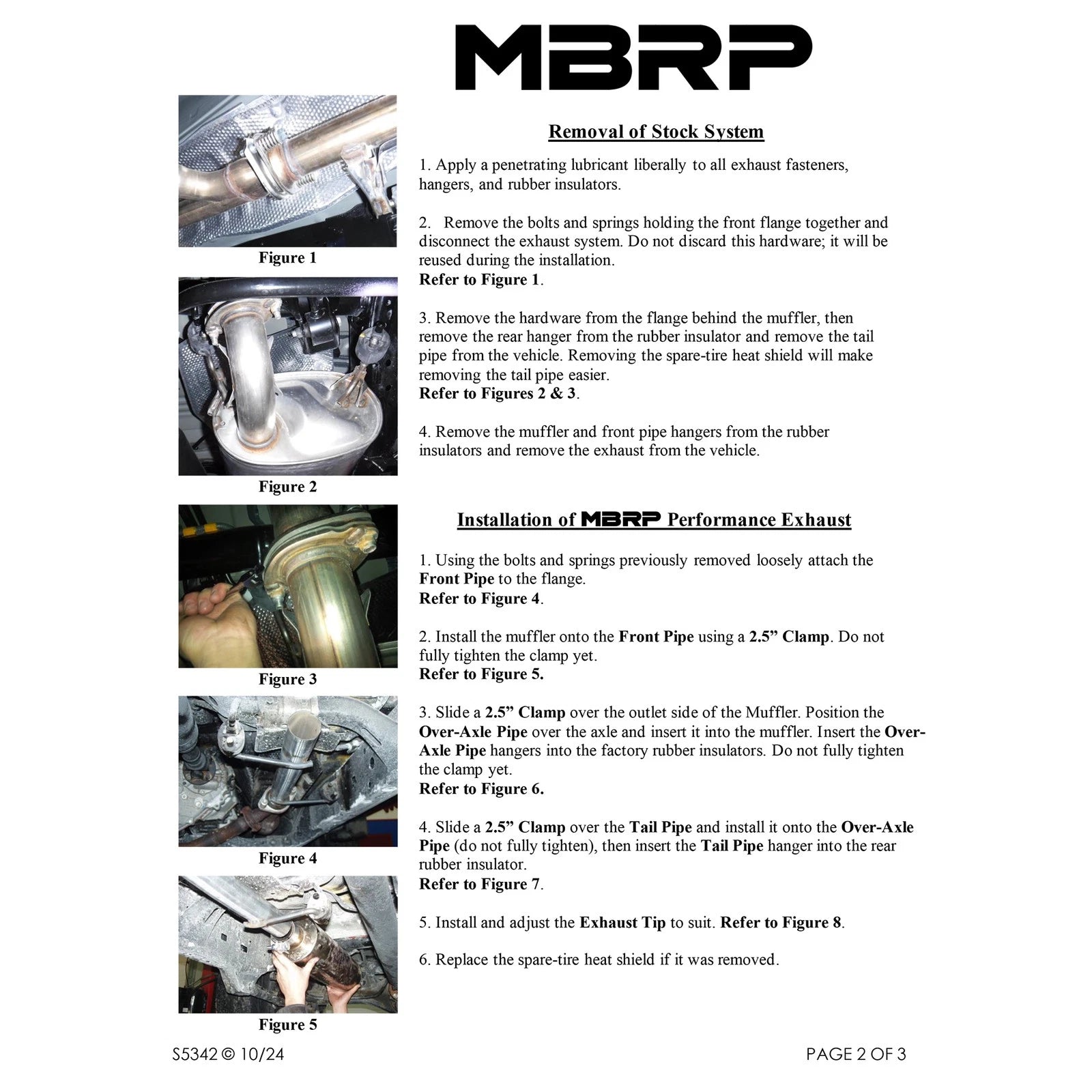 MBRP 10-18 Toyota 4 Runner BLK 4in O.D Tip Single Rear Exit 2.5in Cat Back Exhaust