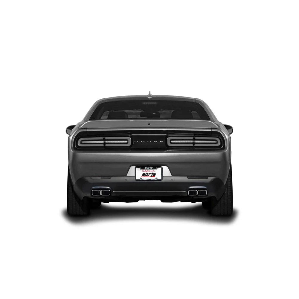 Borla 15-16 Dodge Challenger R/T 5.7L Dual Rectangle Angle Cut Dual Split Rear Exit ATAK Exhaust