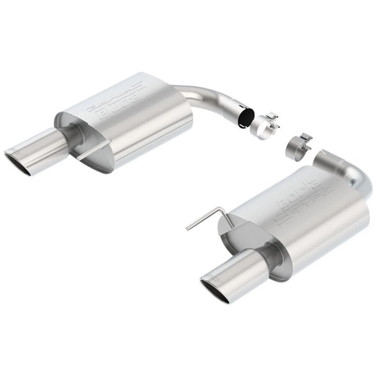 Borla S-Type Rear Section 15-17 Ford Mustang GT 5.0L V8 MT/AT 2.5in pipe 4in tip