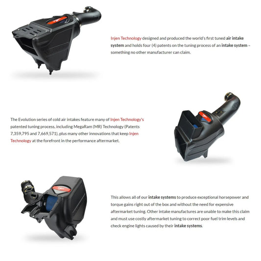 Injen 2021-2022 Ford Bronco V6-2.7L Twin Turbo Evolution Intake