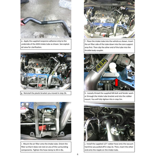 AEM 2016 Honda HR-V L4-1.8L F/I Gunmetal Gray Cold Air Intake