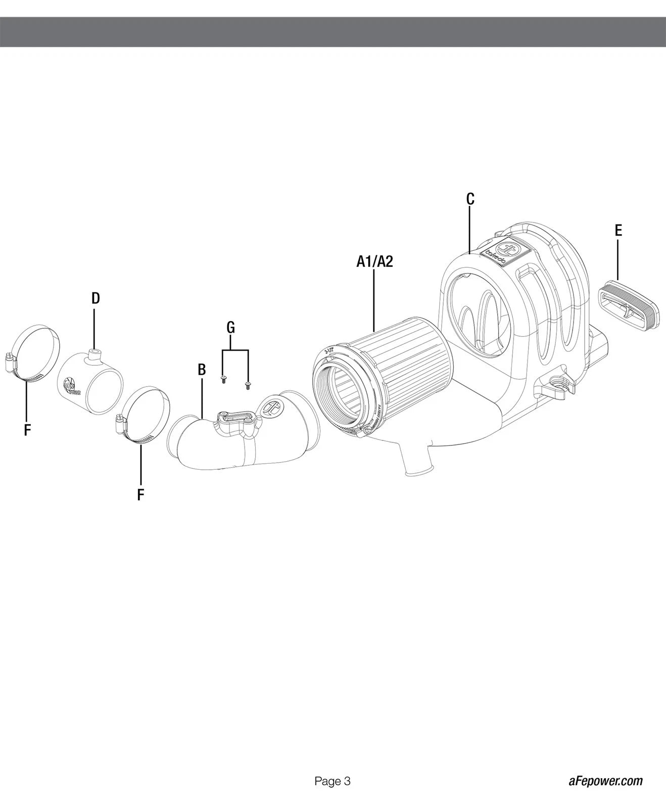 aFe Takeda Momentum Pro DRY S Cold Air Intake System 15-18 Honda Fit I4-1.5L