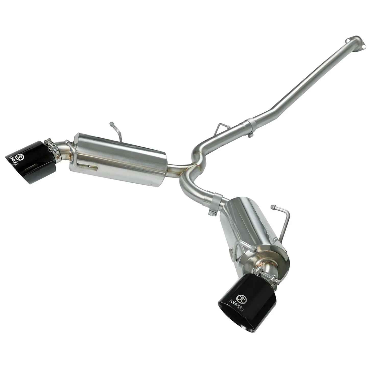 aFe Takeda Exhaust Axle-Back 13-15 Scion FRS / Subaru BRZ 304SS Black Dual Tips Exhaust