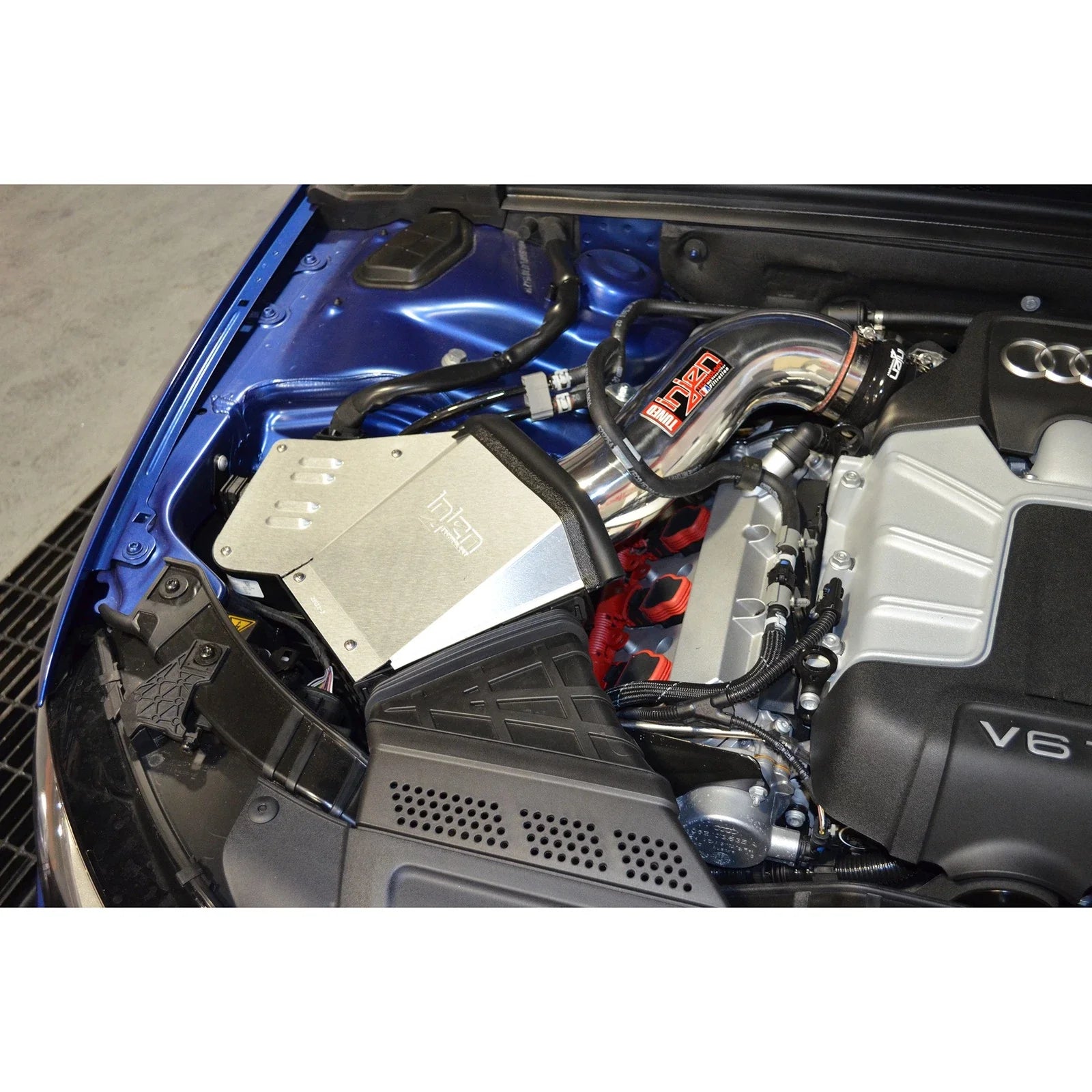 Injen 2015 Audi B8/S4 3.0L TFSI Supercharged Polished Short Ram Intake w/MR Technology & Heat Shield
