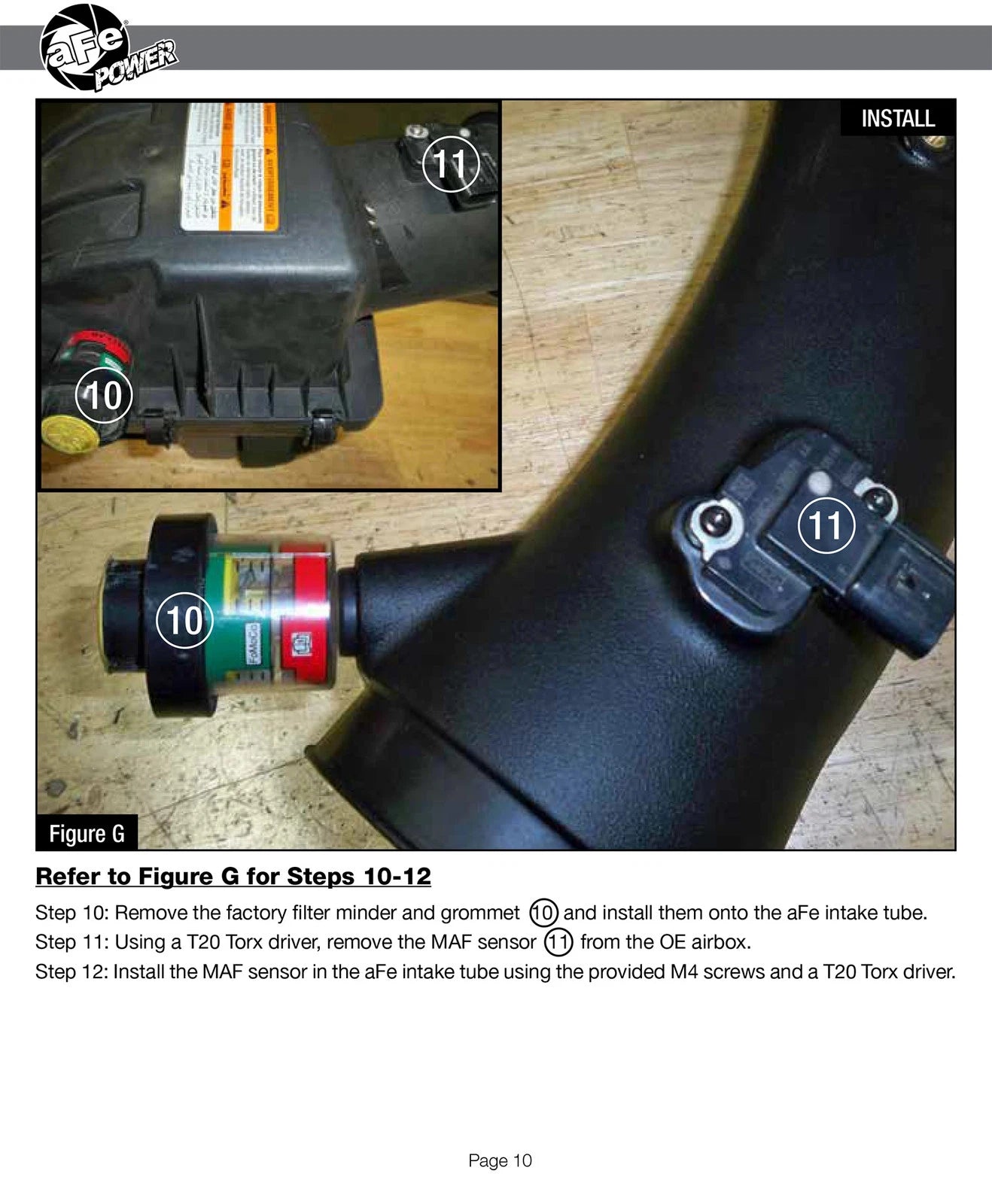 aFe Quantum Pro DRY S Cold Air Intake System 11-16 Ford Powerstroke V8-6.7L - Dry