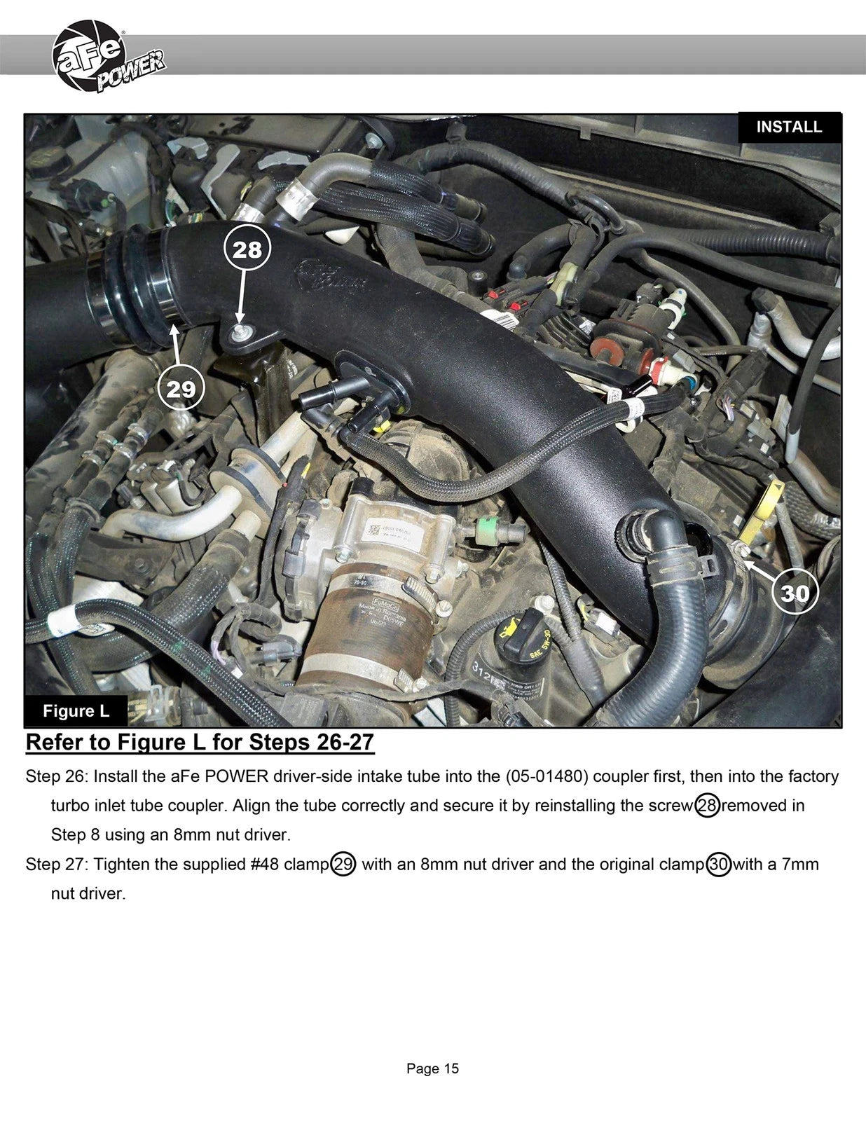 aFe 22-24 Ford Bronco Raptor Momentum GT Cold Air Intake System w/ Pro Dry S Filter